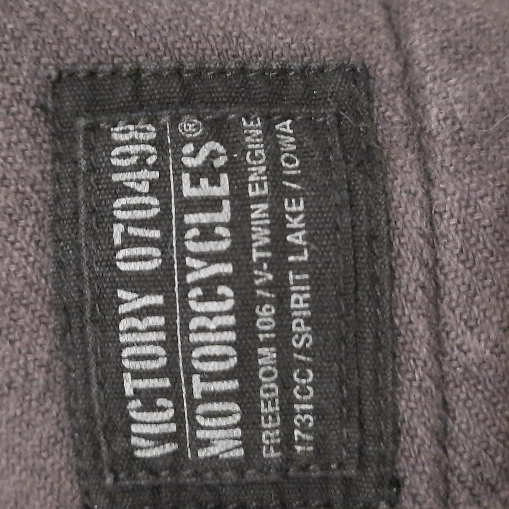 Victory motorcycle men's work coat 2XL removable hood. Great condition!
